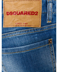 Женские голубые джинсы от Dsquared2