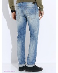 Мужские голубые джинсы от GUESS