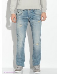 Мужские голубые джинсы от GUESS