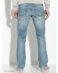 Мужские голубые джинсы от GUESS