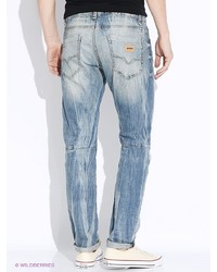 Мужские голубые джинсы от GUESS