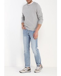 Мужские голубые джинсы от H.I.S