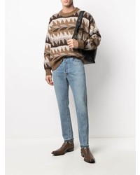 Мужские голубые джинсы от Golden Goose