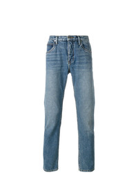 Мужские голубые джинсы от Helmut Lang