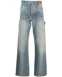 Мужские голубые джинсы от Heron Preston
