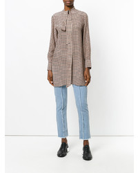 Женские голубые джинсы от Rokh