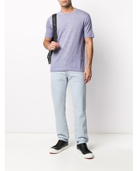 Мужские голубые джинсы от Incotex