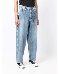 Мужские голубые джинсы от Mastermind World