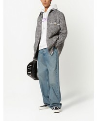 Мужские голубые джинсы от Valentino