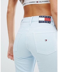 Женские голубые джинсы от Tommy Jeans