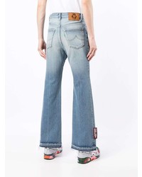 Мужские голубые джинсы от Doublet