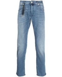 Мужские голубые джинсы от Incotex
