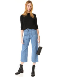 Женские голубые джинсы от Belstaff