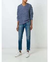 Женские голубые джинсы от Paige