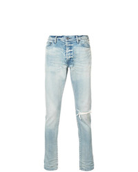 Мужские голубые джинсы от John Elliott
