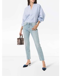 Женские голубые джинсы от Frame Denim