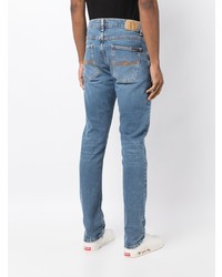 Мужские голубые джинсы от Nudie Jeans