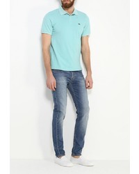 Мужские голубые джинсы от Lee