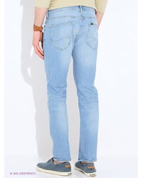 Мужские голубые джинсы от Lee