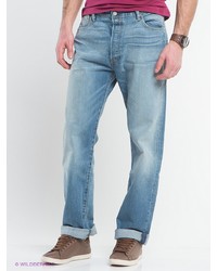 Мужские голубые джинсы от Levi's