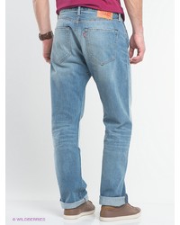 Мужские голубые джинсы от Levi's
