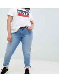 Женские голубые джинсы от Levi's Plus