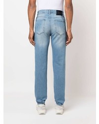 Мужские голубые джинсы от Kiton