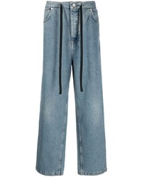 Мужские голубые джинсы от Loewe