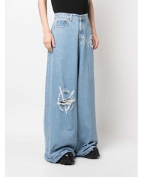 Мужские голубые джинсы от Vetements