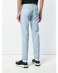 Мужские голубые джинсы от Givenchy