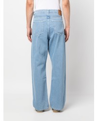 Мужские голубые джинсы от Nanushka