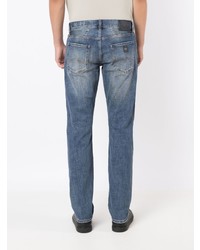 Мужские голубые джинсы от Armani Exchange