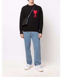 Мужские голубые джинсы от Ami Paris