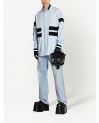 Мужские голубые джинсы от Balmain