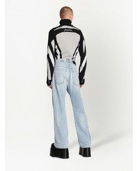 Мужские голубые джинсы от Balmain