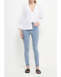 Женские голубые джинсы от LOST INK