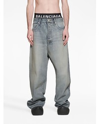 Мужские голубые джинсы от Balenciaga