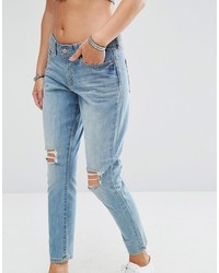 Женские голубые джинсы от Noisy May