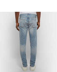 Мужские голубые джинсы от Simon Miller