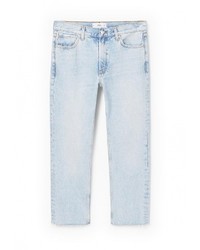 Женские голубые джинсы от Mango
