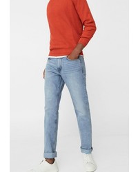 Мужские голубые джинсы от Mango Man