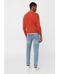 Мужские голубые джинсы от Mango Man