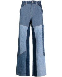 Мужские голубые джинсы от Marine Serre
