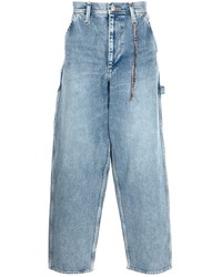 Мужские голубые джинсы от Mastermind World
