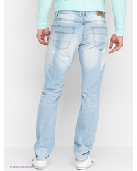 Мужские голубые джинсы от Mezaguz