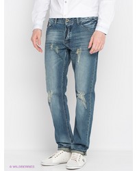 Мужские голубые джинсы от Mezaguz