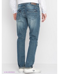 Мужские голубые джинсы от Mezaguz