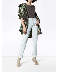 Женские голубые джинсы от Yeezy