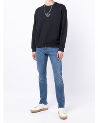 Мужские голубые джинсы от Emporio Armani