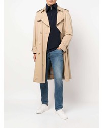 Мужские голубые джинсы от Emporio Armani